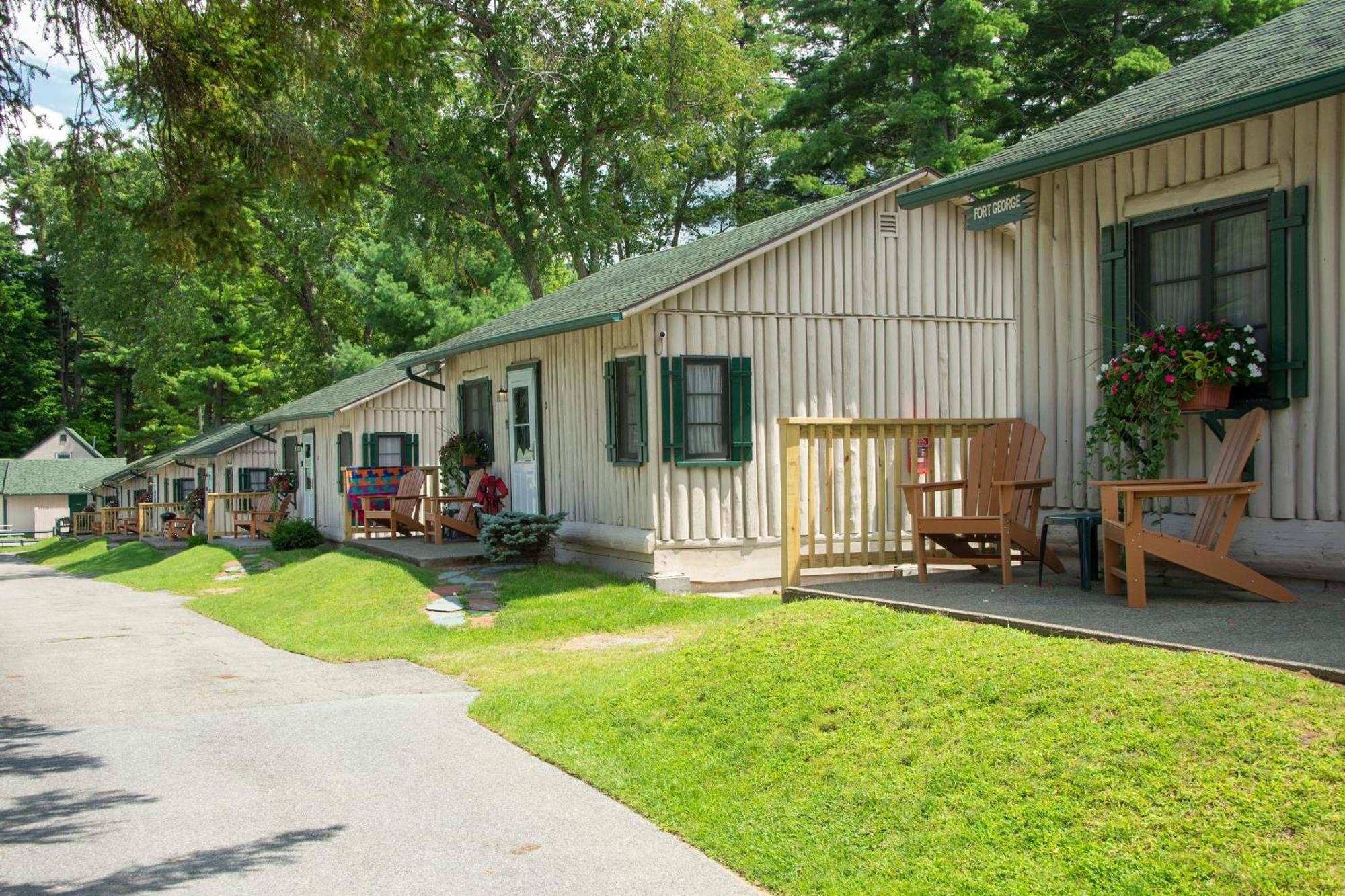Lincoln Log Colony Hotell Lake George Eksteriør bilde